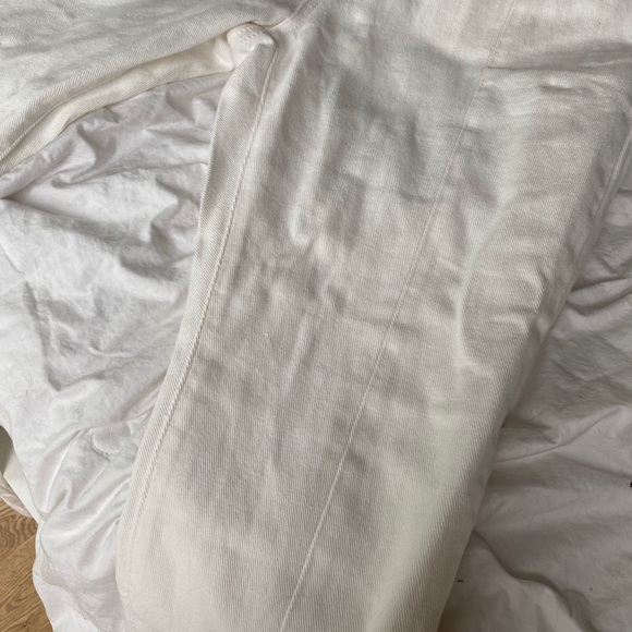 White Denim Pants - Picture 4 of 4